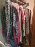 Large Assortment of Clothing and Household Items