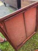 Two Assorted folding card tables