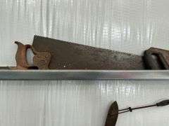 Mixed Lot of Tools, Hitch, and Sign
