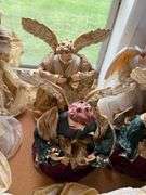 Collection of Decorative Angel Figures