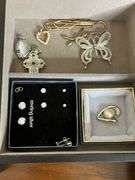 Jewelry Box with Costume Jewelry