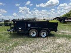2015 Big Tex 10SR-12XLBK7SIR Dump Trailer, VIN: 16VDX1227G5052941, Salvage Title