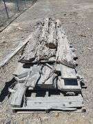Large Lot of Weathered Wood cedar Planks