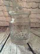 Crystal Glass Jar with Lid