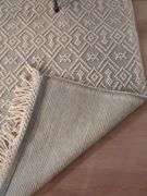 Woven Area Rug with Fringe