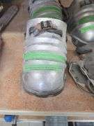 2 Pair of Ellwood Safety Appliance Co. Metal Instep Foot Guards