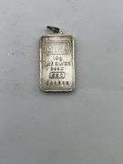 CITRA 1 oz. Fine Silver 999.0 Bar Pendant