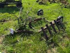 Drag harrow w/hydraulic jack, 14 FT