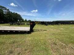 2021 BigTex 22GN-30BK+5MR Gooseneck Trailer, VIN: 16V3F4326M6084204, Salvage Title