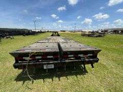 2021 BigTex 22GN-30BK+5MR Gooseneck Trailer, VIN: 16V3F4326M6084204, Salvage Title