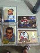 Football Trading Card Lot: Walter Payton, Jerry Rice, Dan Marino, Reggie Wayne and More