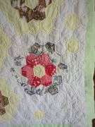 Handmade Floral Quilt