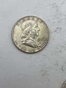 1950-1963 Franklin Half Dollars - Lot of 5