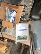 Mixed Lot of Engine Parts Including Valve Covers, Gaskets, and More