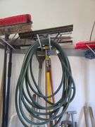 Collection of Various Shovels, Rakes, Hoes, and Garden Tools