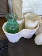 Collection of Vases and Decorative Vessels - Assorted Colors and Styles