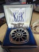 Kirk Pewter Necklace, 1973 Canadian Dollar Display, and Juicy Couture Bracelet