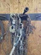 Assorted Chains, Cables, and Related Hardware