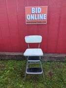Vintage Cosco Step Stool Chair