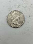 Franklin Half Dollar Coins - Lot of Five
