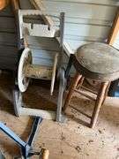 Assorted Tools, Furniture, and Equipment