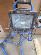 Lot of Two Halogen Work Lights with Stands