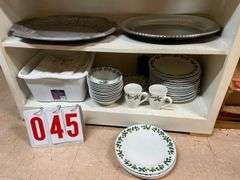 Mixed Lot of Home Goods - Serving Trays, Plates, Bowls, Mugs and More