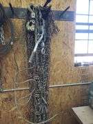 Assorted Chains, Cables, and Related Hardware