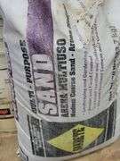 Assorted Construction Materials: Sand, Acetone, and Form Oil