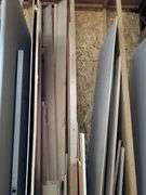 Mixed Lot of Wood and Polycarbonate Building Materials