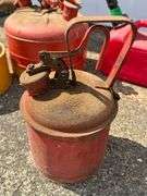 Mixed Lot of Gas and Oil Cans