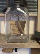 Collection of Early Household Items: Washboard, Butter Churn, Clock, and More