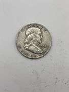 Group of Five Franklin Half Dollars