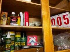 Acraglas Bedding Compound, Remington Rem Oil, Copper Solvents, and .22 Caliber Pellets