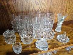 Waterford Crystal Collection: Tumblers, Bowls, Ring Holder, and More