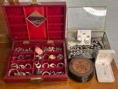 Assorted Jewelry Collection with Cases