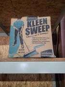 Assorted Cleaning Supplies, Tape, and Kleen Sweep Compound