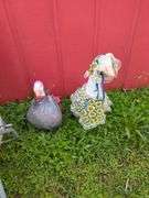 Pair of Decorative Lawn Geese
