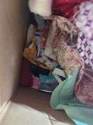 Fabric Lot with Quilt and Sewing Patterns