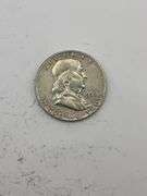Assorted Silver Half Dollars - Franklin & Liberty Bell