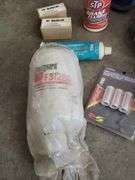 Lot of Assorted Automotive Fluids, Filters, and Parts