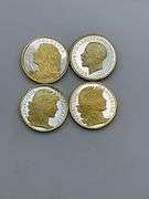 Four Commemorative .999 Fine Silver Coins