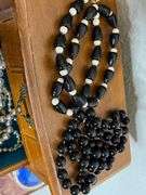 Assorted Costume Jewelry with Boxes and Trinket Box