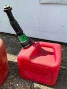 Mixed Lot of Gas and Oil Cans