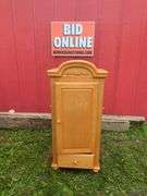 Wooden Jewelry Armoire Cabinet
