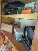Collection of Kitchen Storage Containers, Jars, and Baking Pans