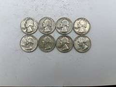 Collection of Silver Washington Quarters