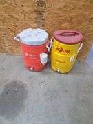 Igloo and Home Depot Industrial Water Coolers (2)