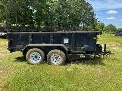 2015 Big Tex 10SR-12XLBK7SIR Dump Trailer, VIN: 16VDX1227G5052941, Salvage Title