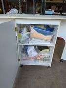 Sewing and Craft Table with Storage